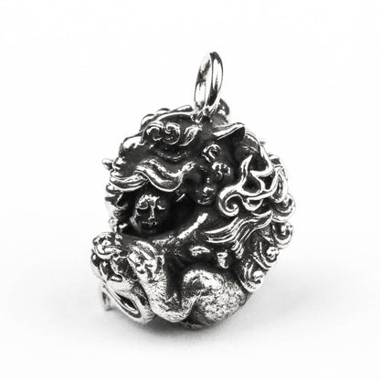 dream Eater Pendant brave troops Pendant mythical wild animal statue Chinese Ancient Gods And Beasts Sleeping Happy Dream Pendant Statue