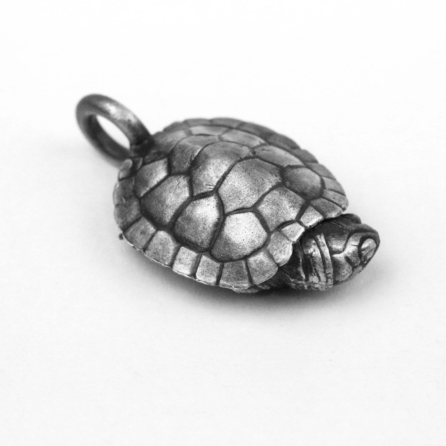 925 silver Brazilian tortoise pendant Vintage key chain pendant handmade jewelry