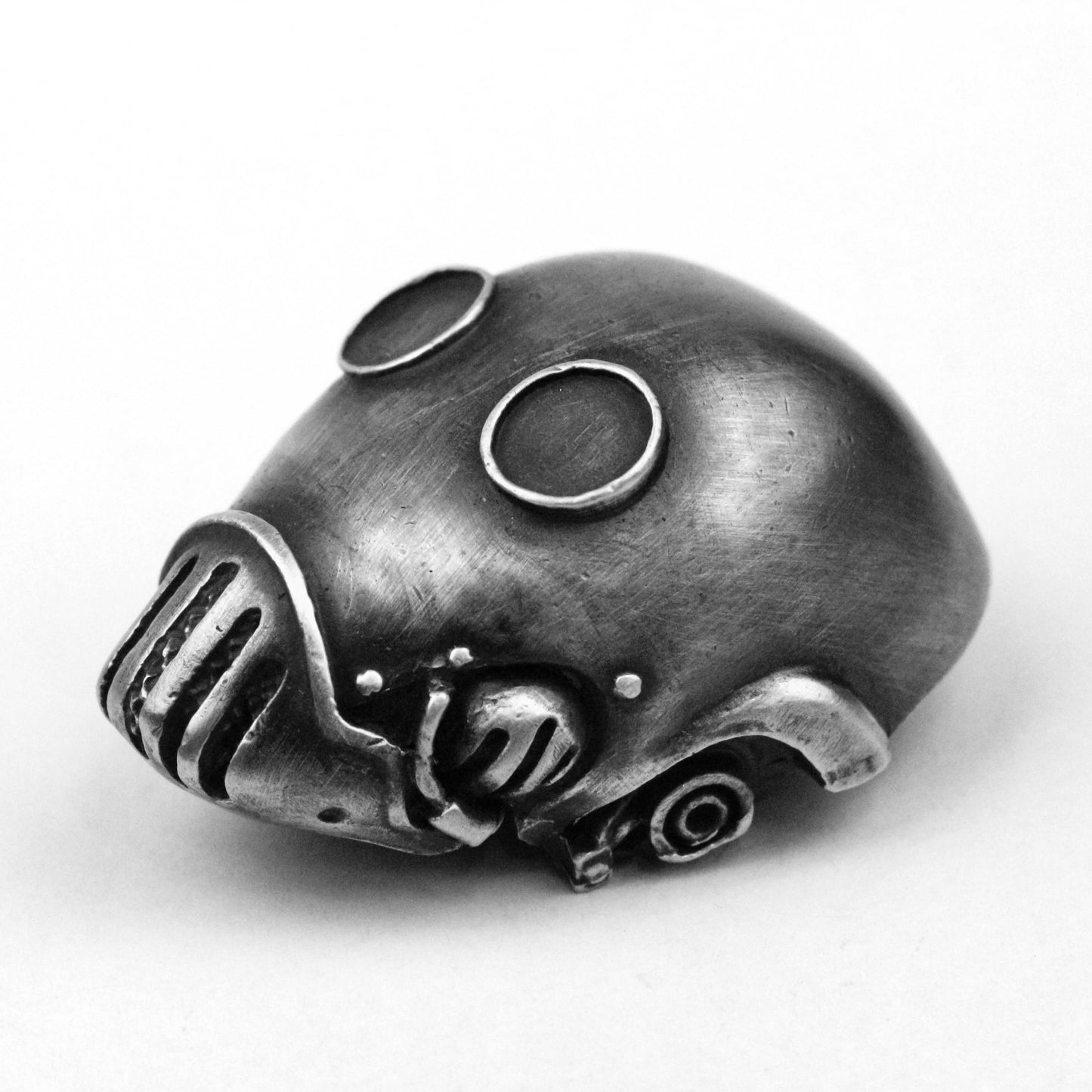 925 silver hellboy pendant KROENEN pendant,Hellboy Clockwork Pendant