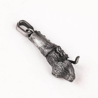 925 silver Wealth at first sight Black and white impermanence pendant Chinese style handmade jewelry