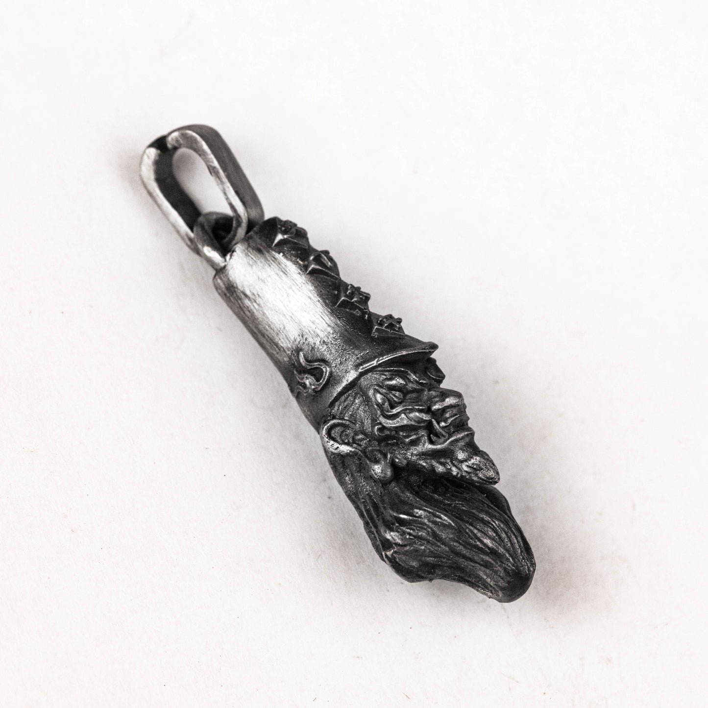 925 silver Peace under Heaven Black and white impermanence pendant Chinese style handmade jewelry