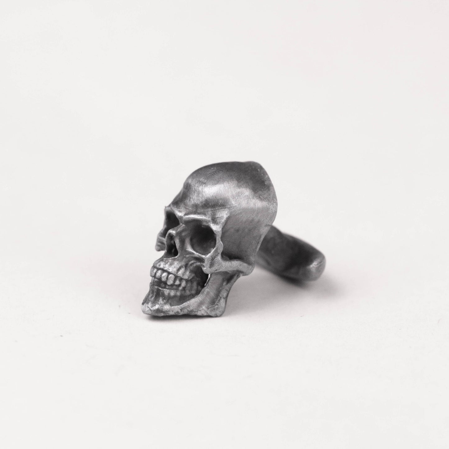 Realistic Skull Cufflinks Sterling Silver Mens Groomsmen Wedding Cufflinks Best Man Gift Luxury Father's Day Memento Mori Cufflinks