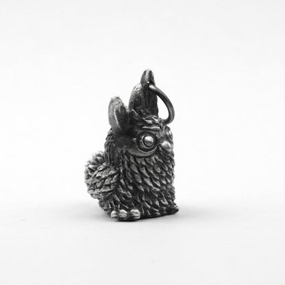 Owl pendant, bird pendant, animal pendant,Realistic modeling cute animal pendant,Vintage Brass pendant handmade jewelry