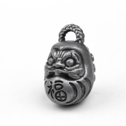 925 silver Daruma Egg Pendant, Onmyoji Necklace, Fu Pendant, Japanese Anime Jewelry, Brass Handmade Jewelry