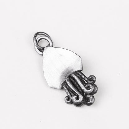 Cthulhu Pendant 925 Silver Octopus Necklace, Brass Craftsman Making Jewelry