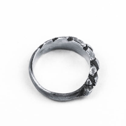 Dragon scale ring, dragon tail ring, dragon ring,brass Handmade jewelry