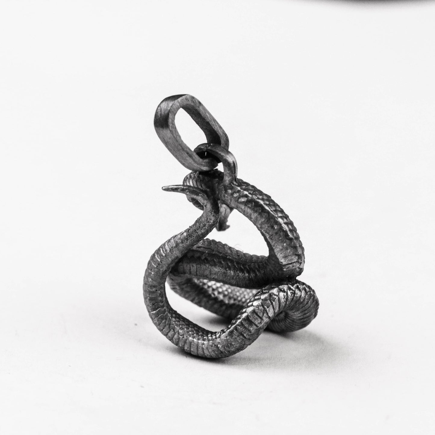 Viper Pendant Roaring Snake Pendant Giant Python Pendant Python Necklace Hovering Snake Pendant Brass Craftsman Making Jewelry