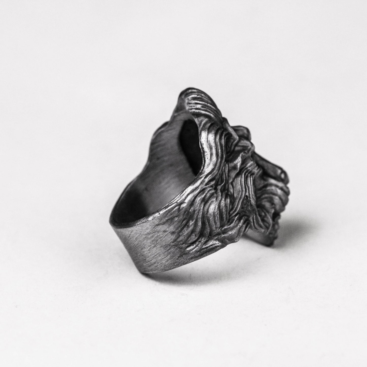 Lion King 925 silver ring, male lion silver ring, African lion handmade men's silver ring