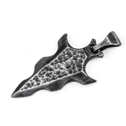 925 silver Spearhead Pendant Brass Arrow Cluster Pendant Men and Women Necklace Craftsman Making Jewelry