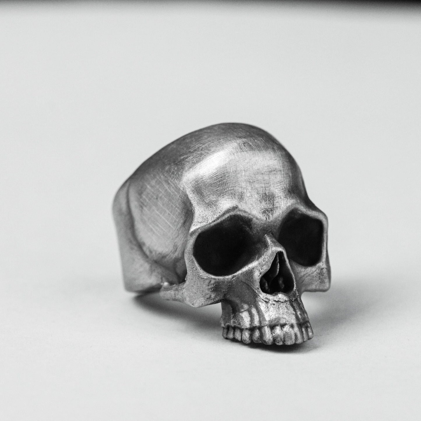 925 silver skull ring with many small skull rings inside Brass Skull Ring Keith Richards Ring Skull Ring keith richards Handmade Jewelry