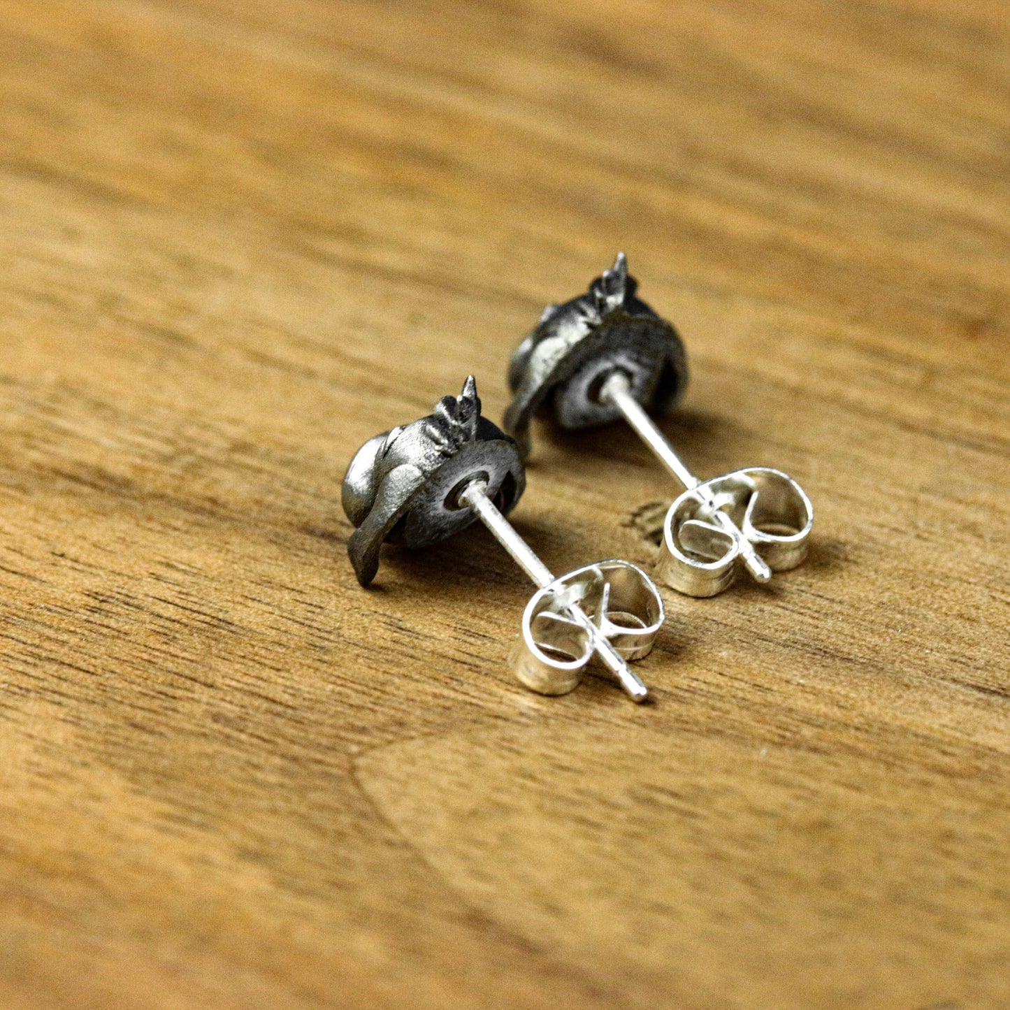 Muppet donkey head earrings, silver earrings, Muppet earrings, animal earrings, donkey earrings, best man earrings