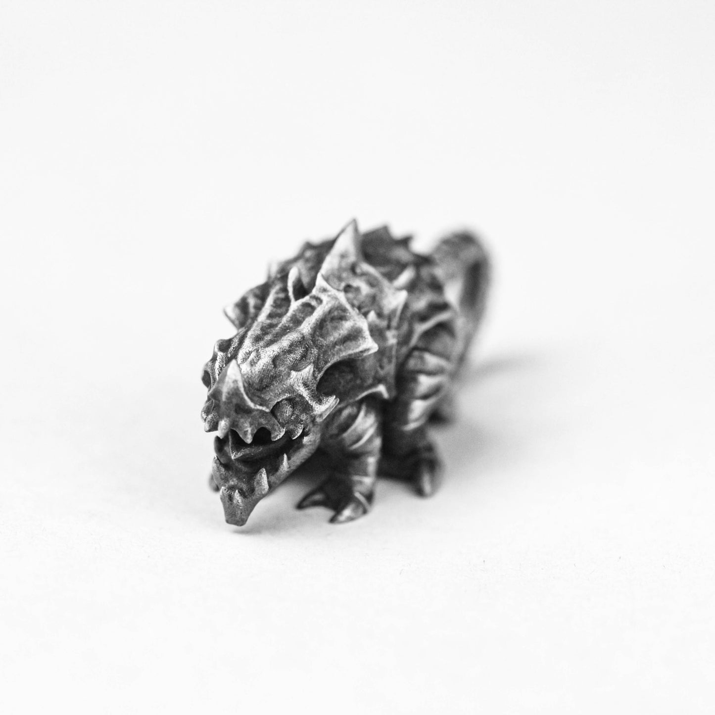 925 silver Shieldhead Dragon pendant Hatchling Pendant