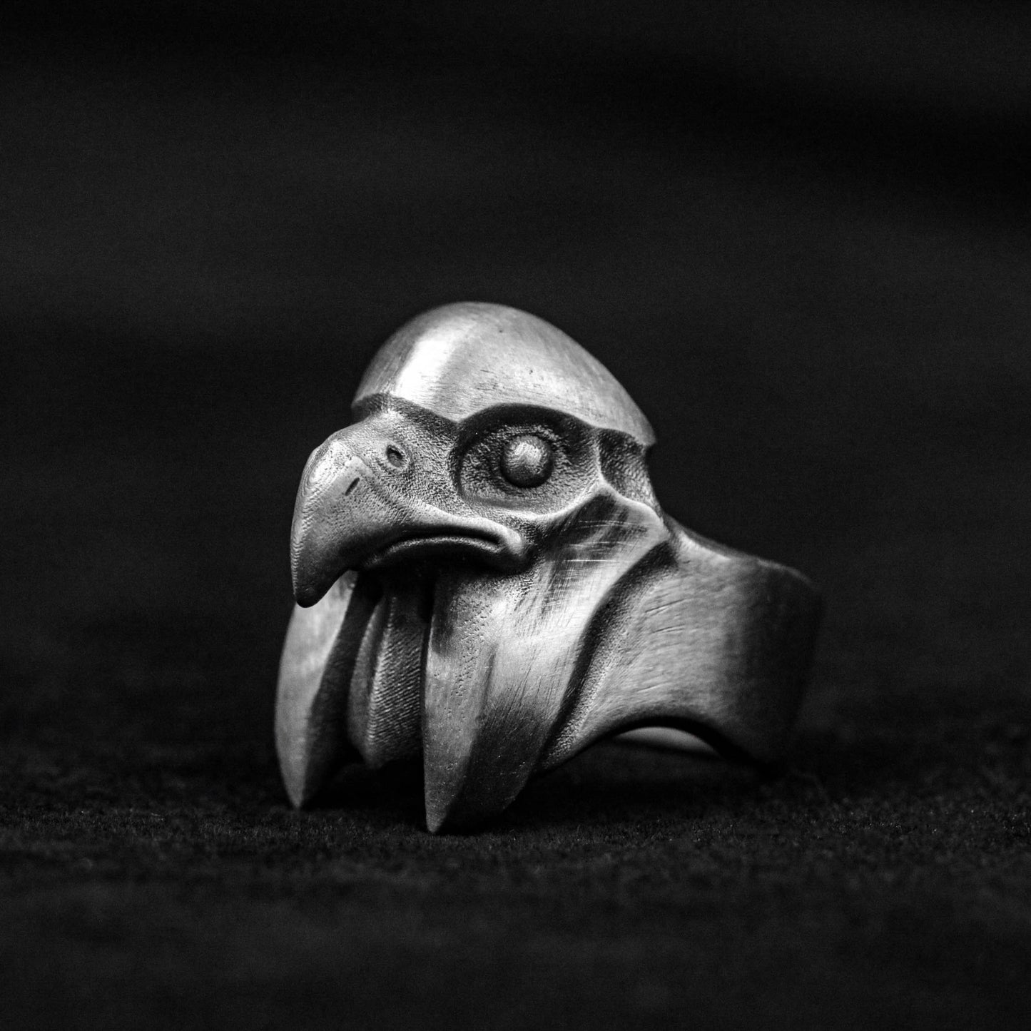 Viking Eagle Rings, Flying Eagle Rings, Bird Rings, Eagle Unique Animal Rings, Metal Bird Wing Rings, Genuine Ghost Designs,