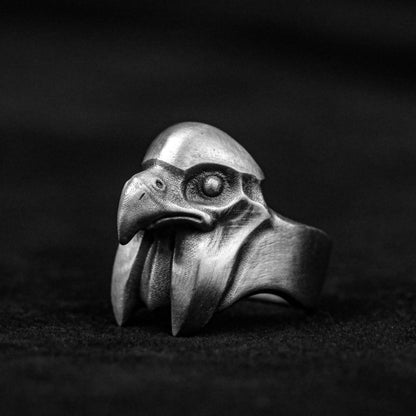 Viking Eagle Rings, Flying Eagle Rings, Bird Rings, Eagle Unique Animal Rings, Metal Bird Wing Rings, Genuine Ghost Designs,.