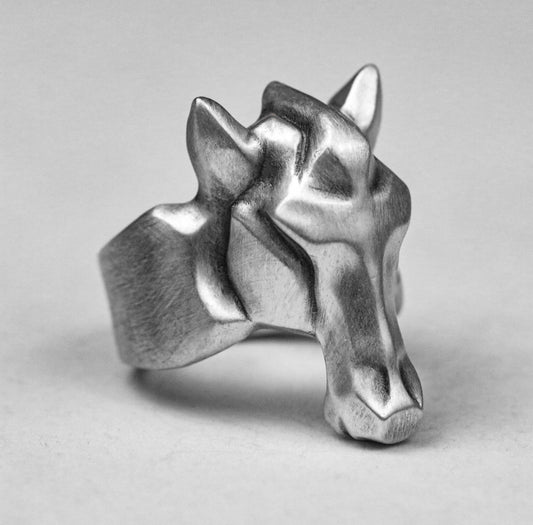 Horse family rings, horse accessories, riding rings, vintage sterling silver horse rings, silver animal rings, wild horse rings