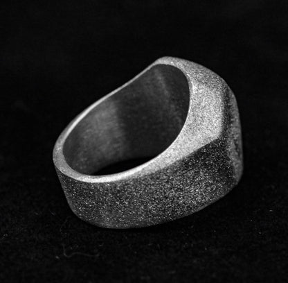 Silver fox jewelry, 925 sterling silver fox ring, animal ring, wild animal ring, gift for her.